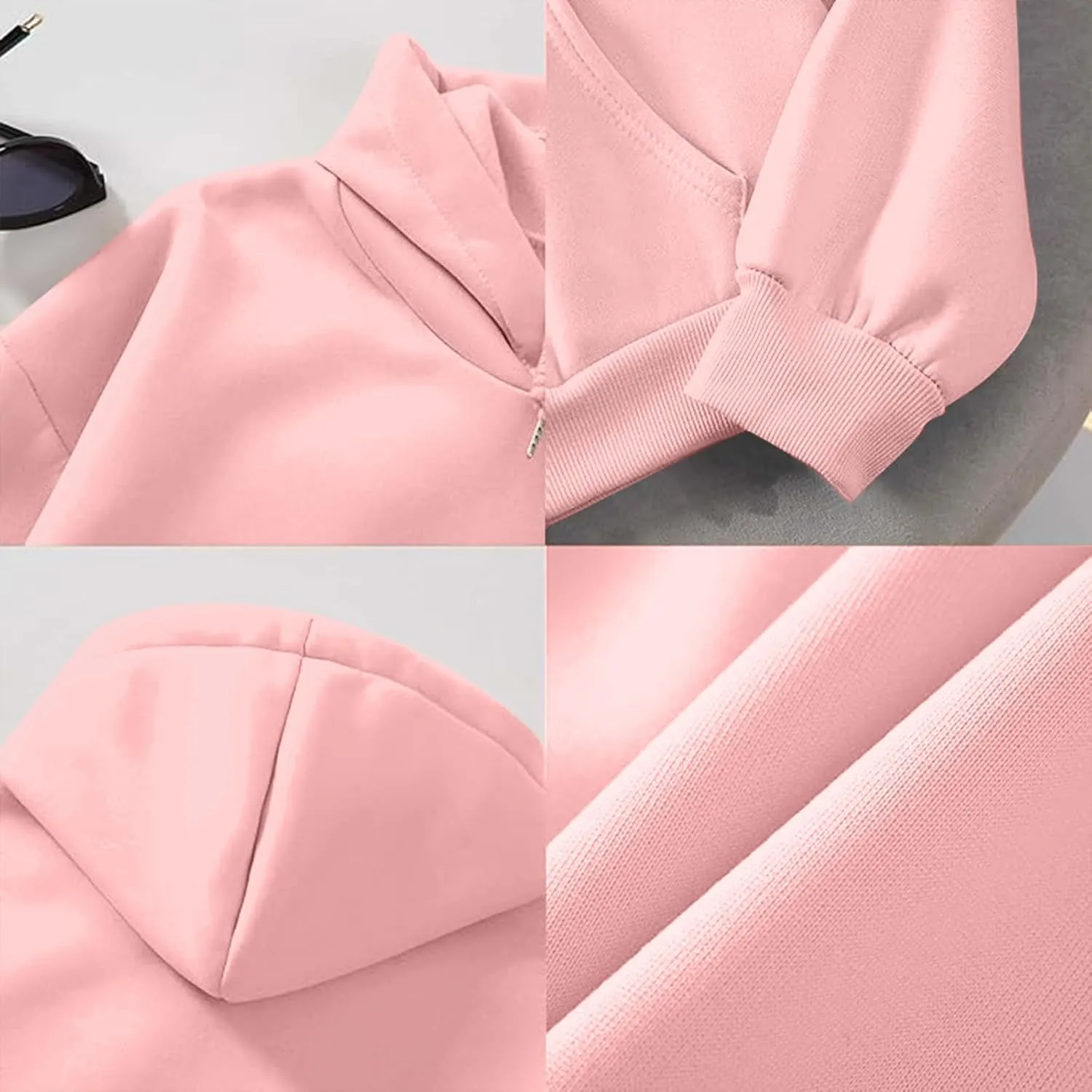 KEEVICI Womens Cute Hoodies Sweatshirts for Teen Girls Panda Graphic Kawaii Hoodie Preppy Aesthetic Pullover