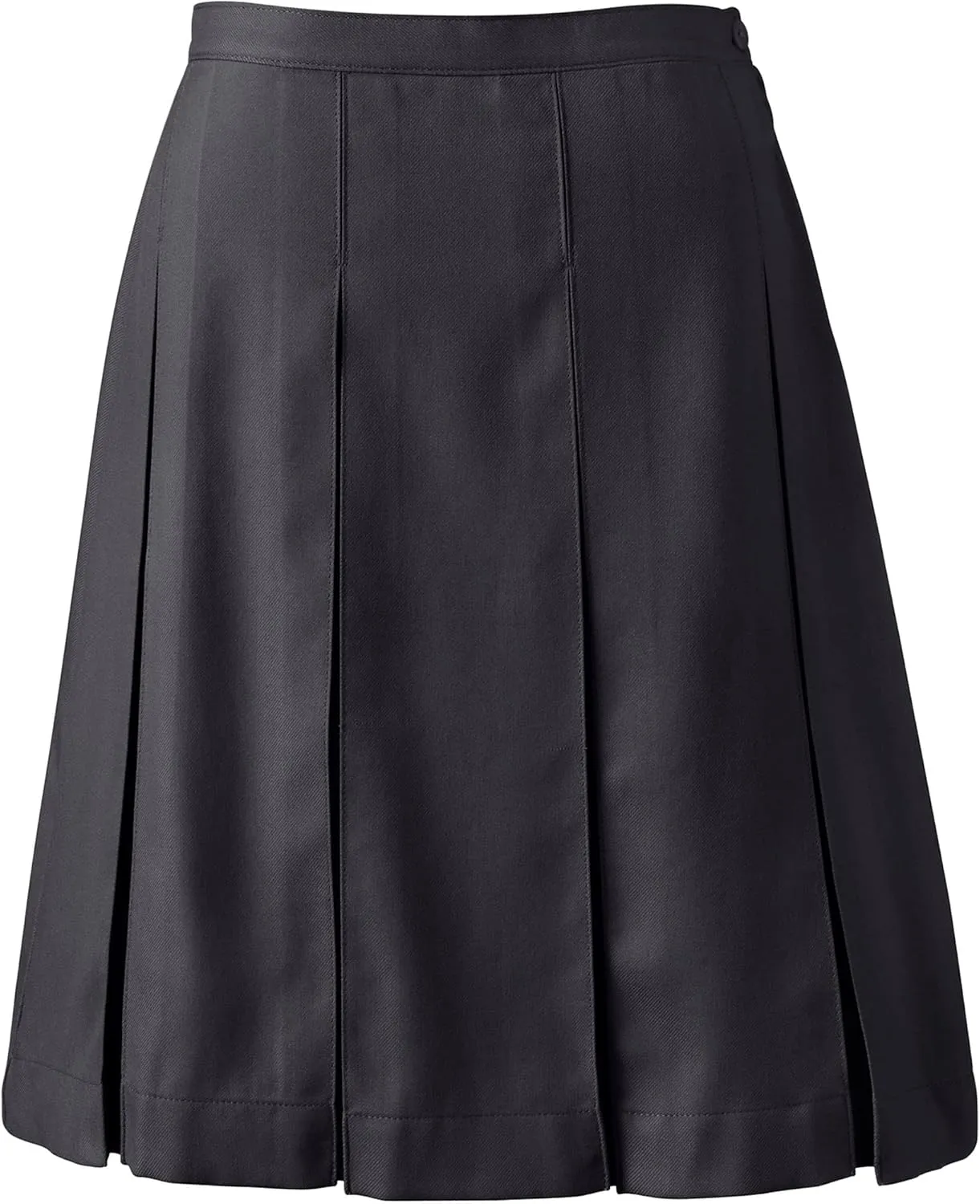 Lands' End School Uniform Women's Solid Box Pleat Skirt Top of Knee