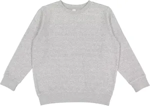 LAT Youth Crewneck Sweatshirt Boys & Girls | Kids Long Sleeve Fleece Top