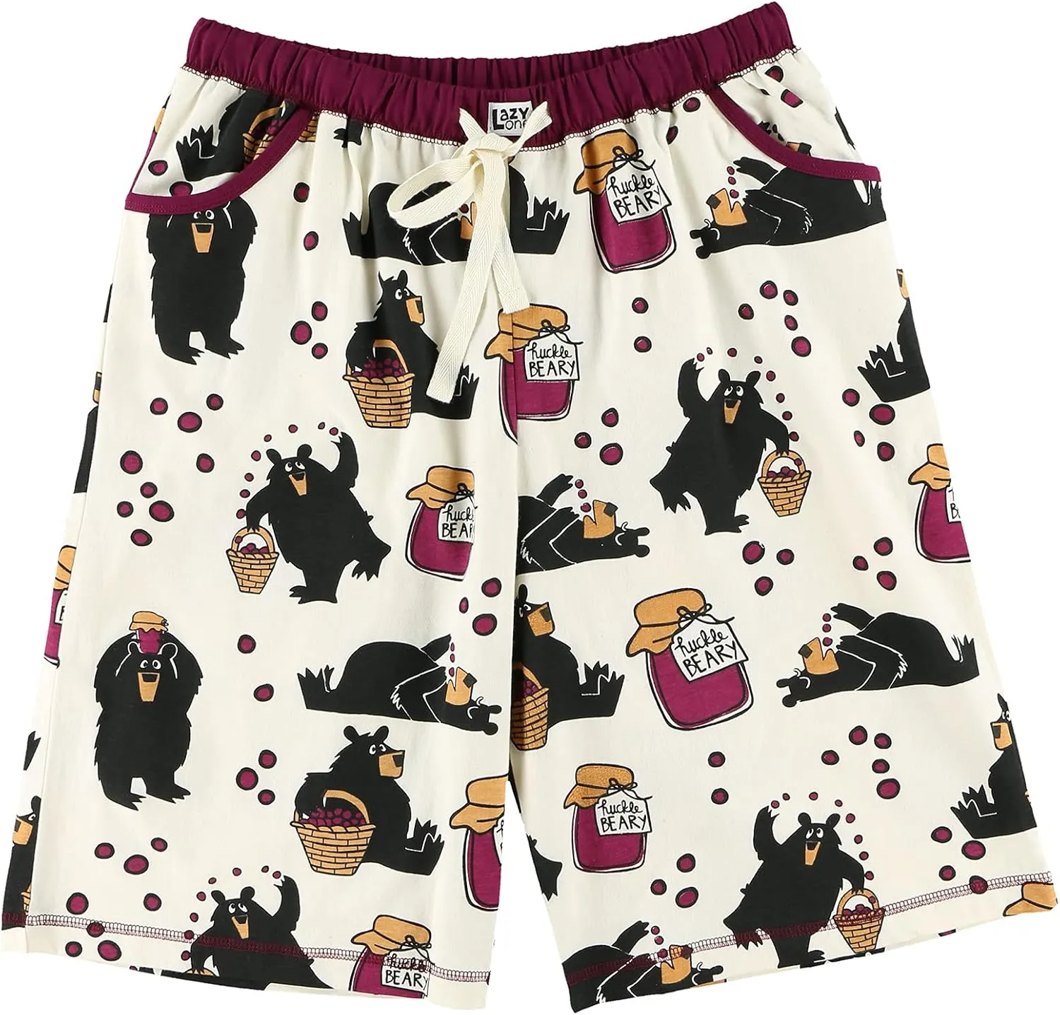 Lazy One Animal Pajamas for Women, Cute Pajama Shorts and Top Separates
