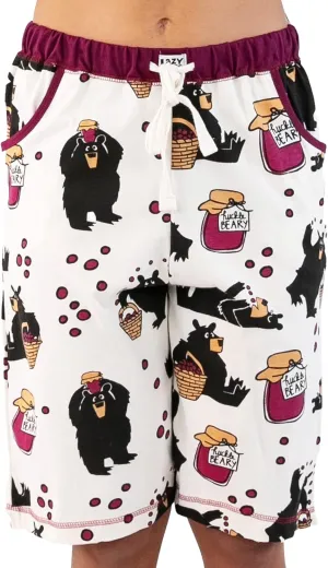 Lazy One Animal Pajamas for Women, Cute Pajama Shorts and Top Separates