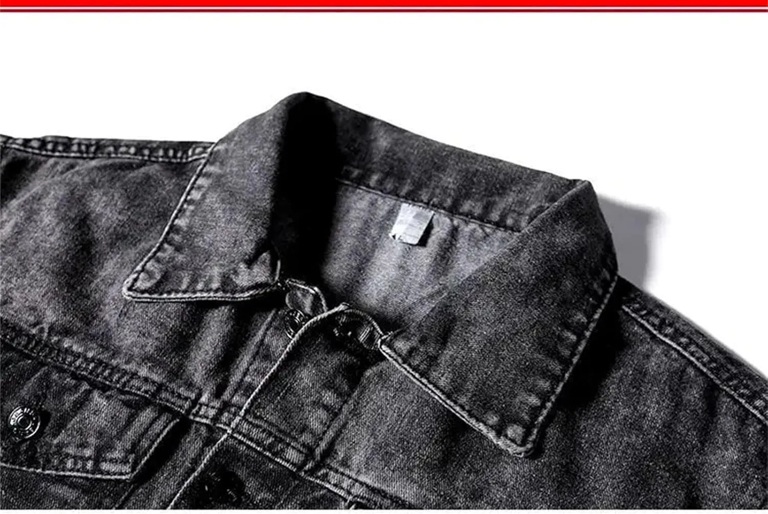 Men Slim Denim Suit Single Breasted Denim Jacket Jeans Two Piece Set