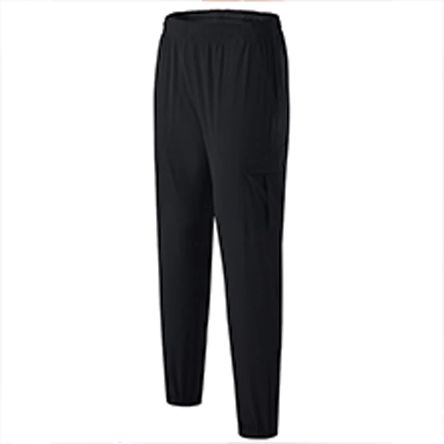 Mens Casual Joggers Pants Elastic Drawstring Tapered Cargo Hiking Pants Outdoor Track Sweatpants with Multi Pockets