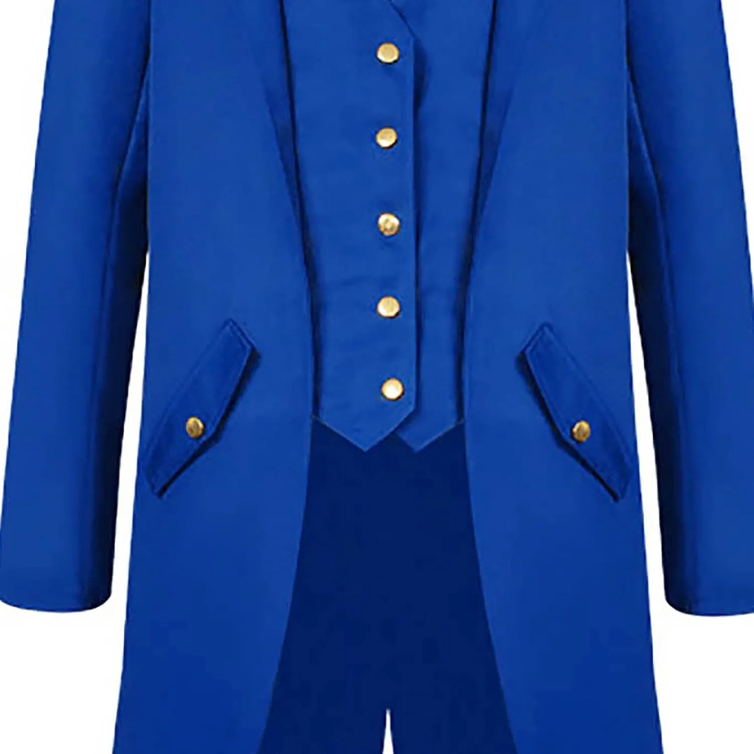 Mens Medieval Steampunk Tailcoat Victorian Prince Jacket Frock Coat Halloween Gothic Jacket Vintage Trench Coat