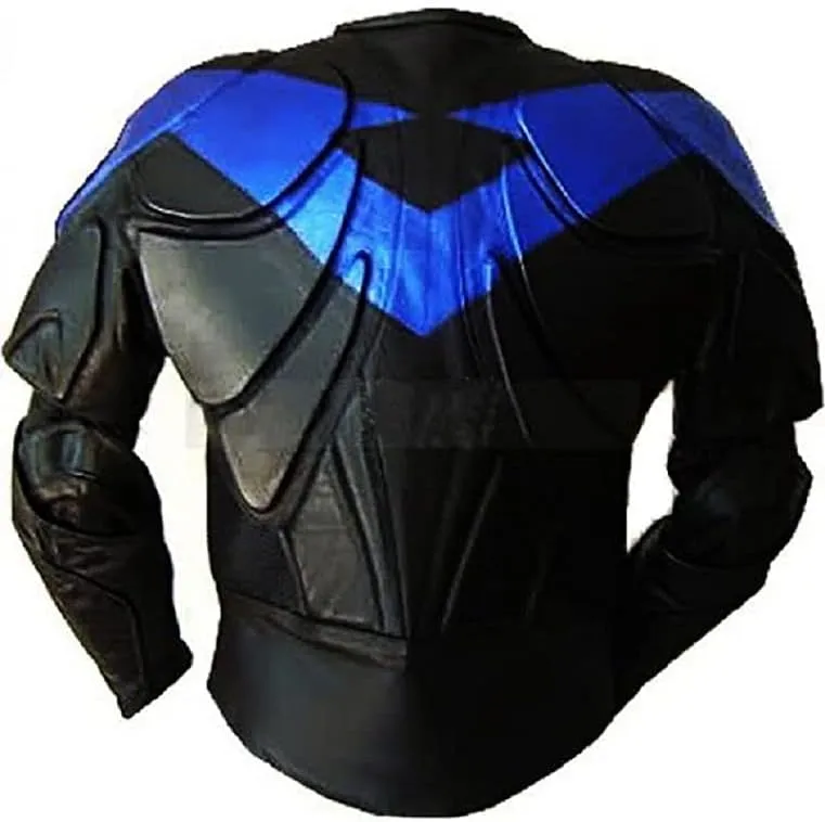 Mens Racing Motorcycle Padded Armored Distressed Brown Cowhide Leather Jacket