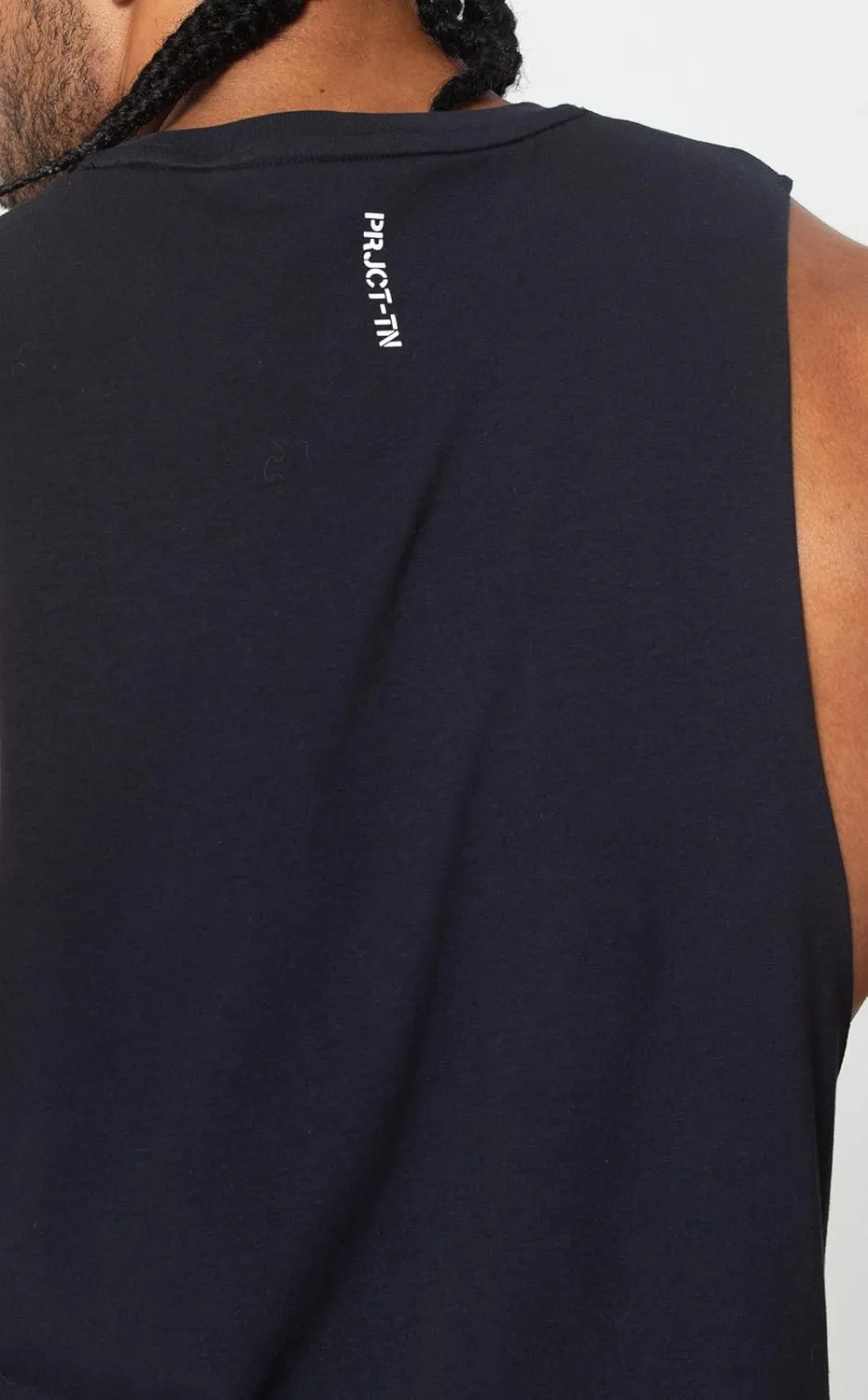 Men's Workout Drop Arm Tank Top Cut Off Sleeveless Gym Shirts