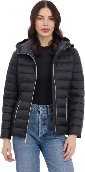 Michael Kors Women's Hooded Packable Puffer Jacket
