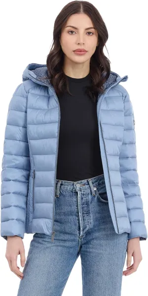 Michael Kors Women's Hooded Packable Puffer Jacket