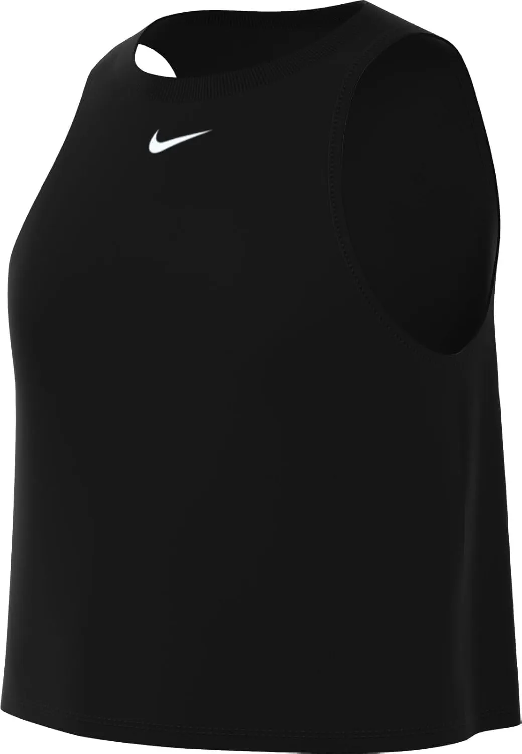 Nike Pro Girls' Dri-FIT Training Tank Top (Black/White, FV2422-010)