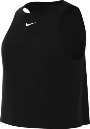Nike Pro Girls' Dri-FIT Training Tank Top (Black/White, FV2422-010)