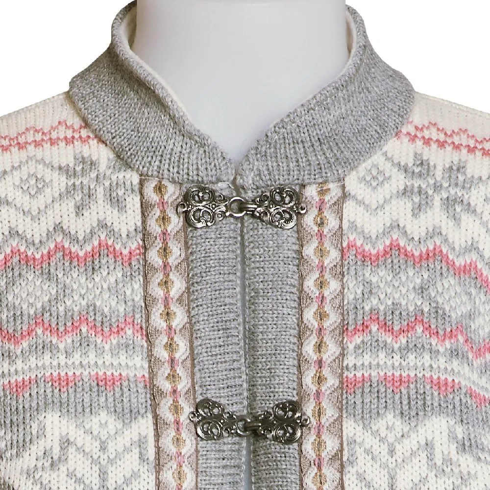Norlender Norwegian 100% Wool Voss Cardigan Sweater w/Free 100% Wool Ski Cap