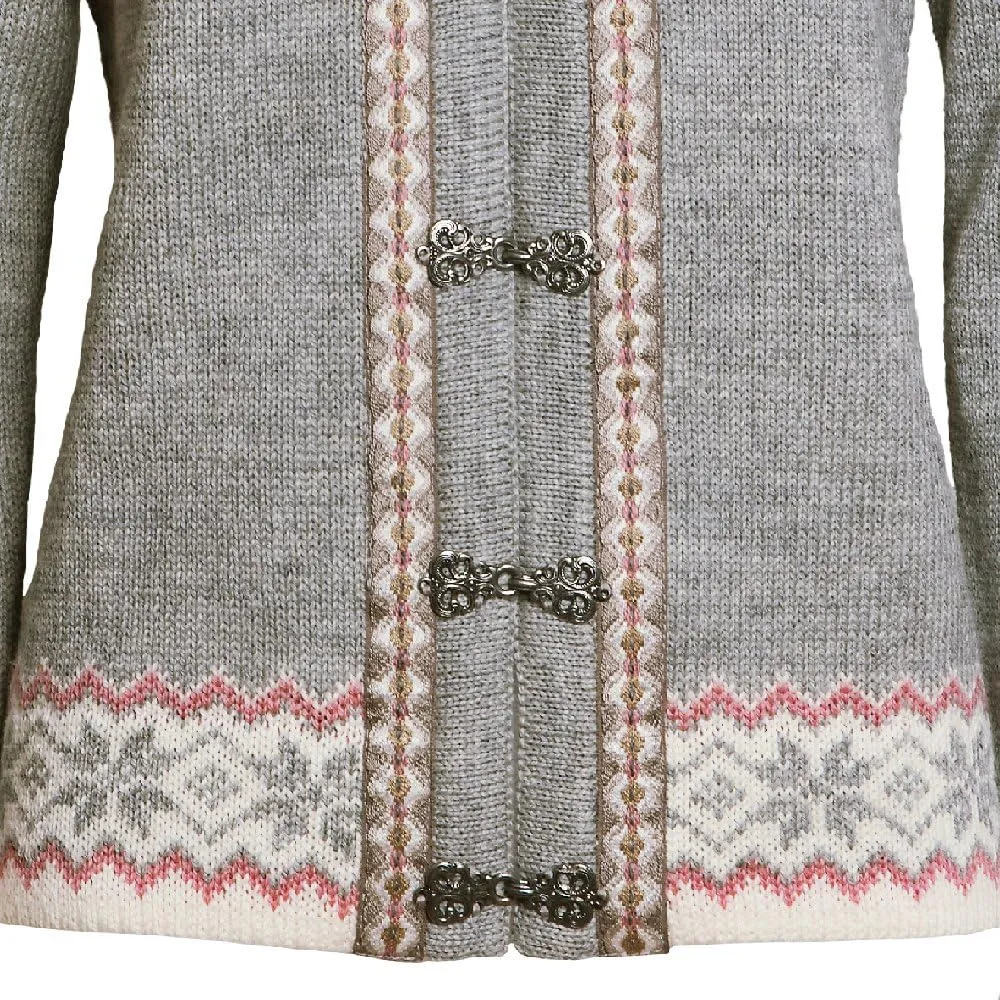Norlender Norwegian 100% Wool Voss Cardigan Sweater w/Free 100% Wool Ski Cap