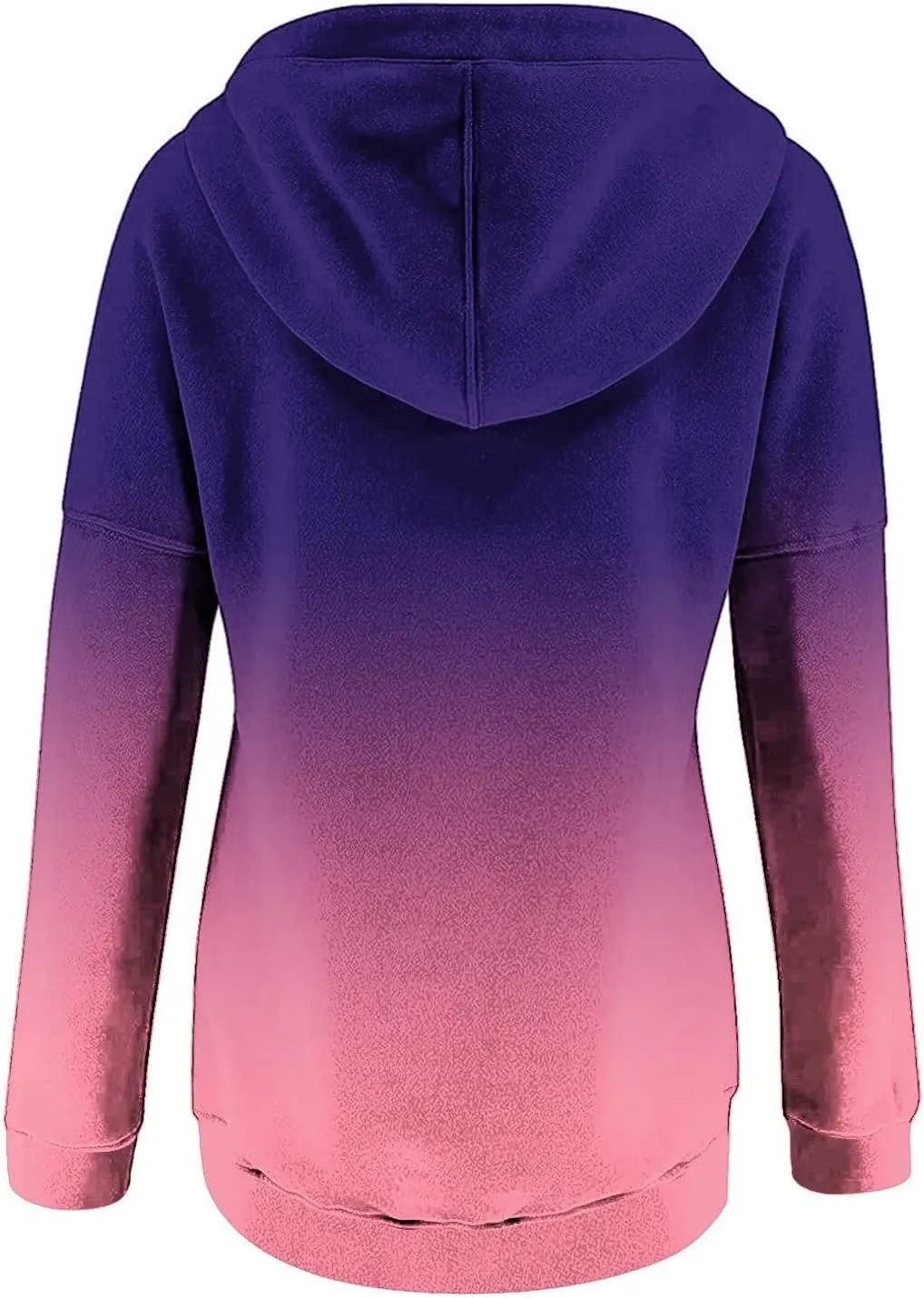 Oversized Hoodies for Women Fall Fashion Button Down Loose Fit Sweatshirt Long Sleeve Cute Drawstring Workout Hoodie