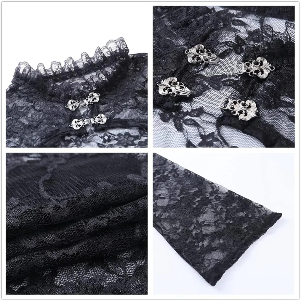 Punk Shrug for Women or Teen Girls Gothic Goth Crop Top