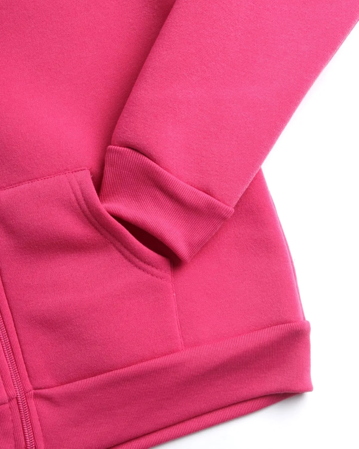 Real Love Girls' Sweatshirt - Heavyweight Fully Sherpa Lined Super Soft Plush Zip Hoodie - Winter Sweatshirt, 7-16