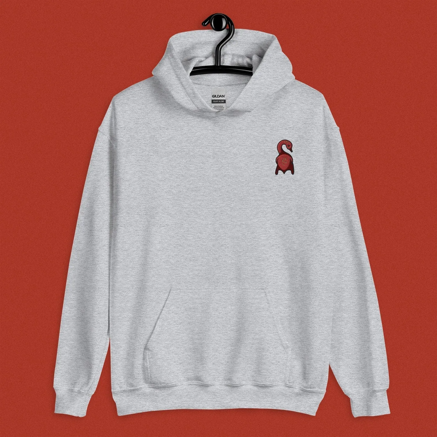 Roasted Duck Embroidered Hoodie