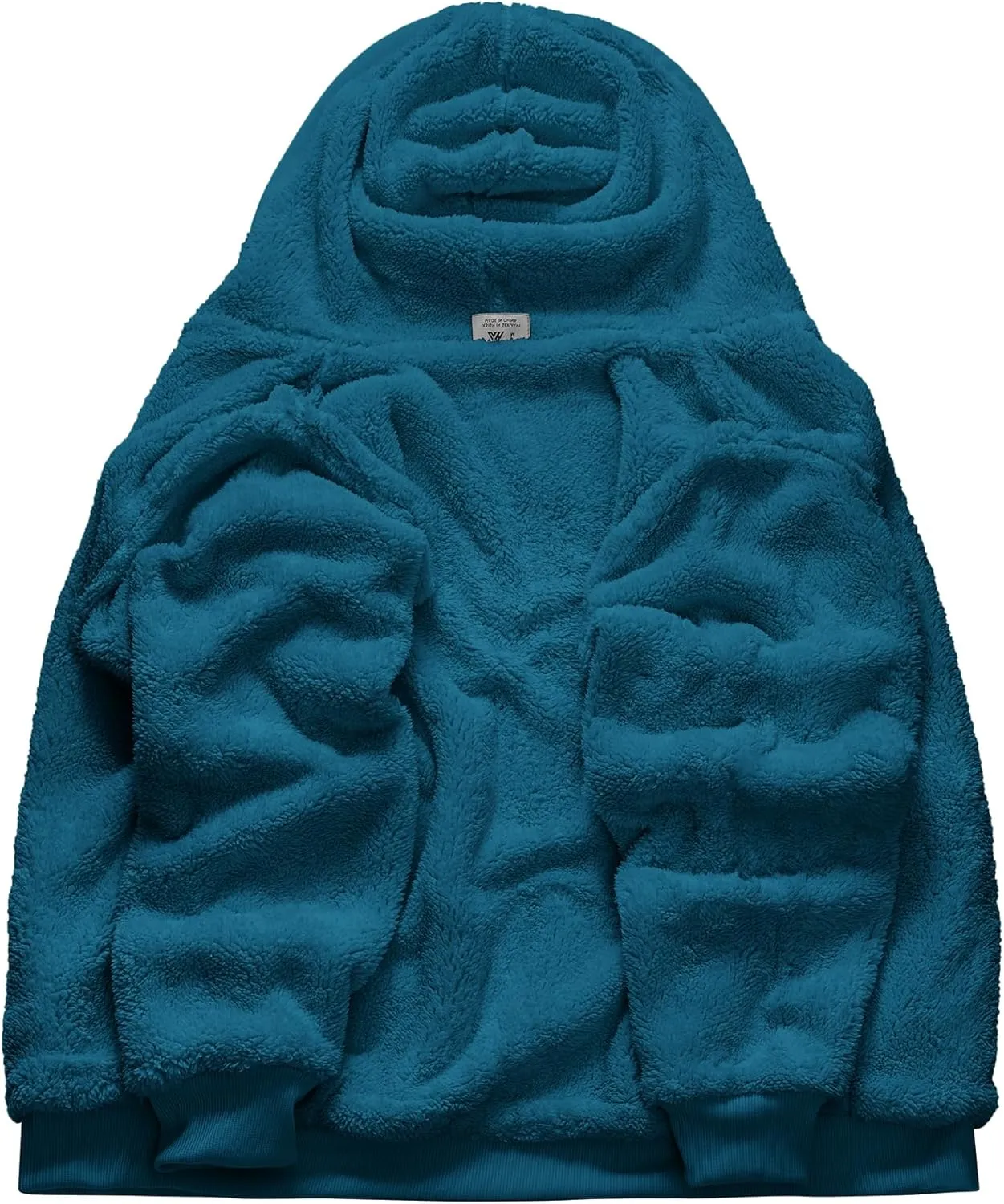 SCODI Hoodies for Men Heavyweight Fleece Sweatshirt - Full Zip Up Thick Sherpa Lined Hooded Sweatshirts