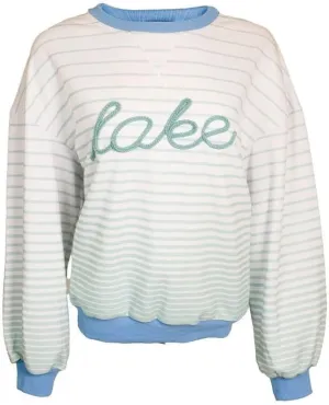Simply Southern French Terry Crew Neck Sweater
