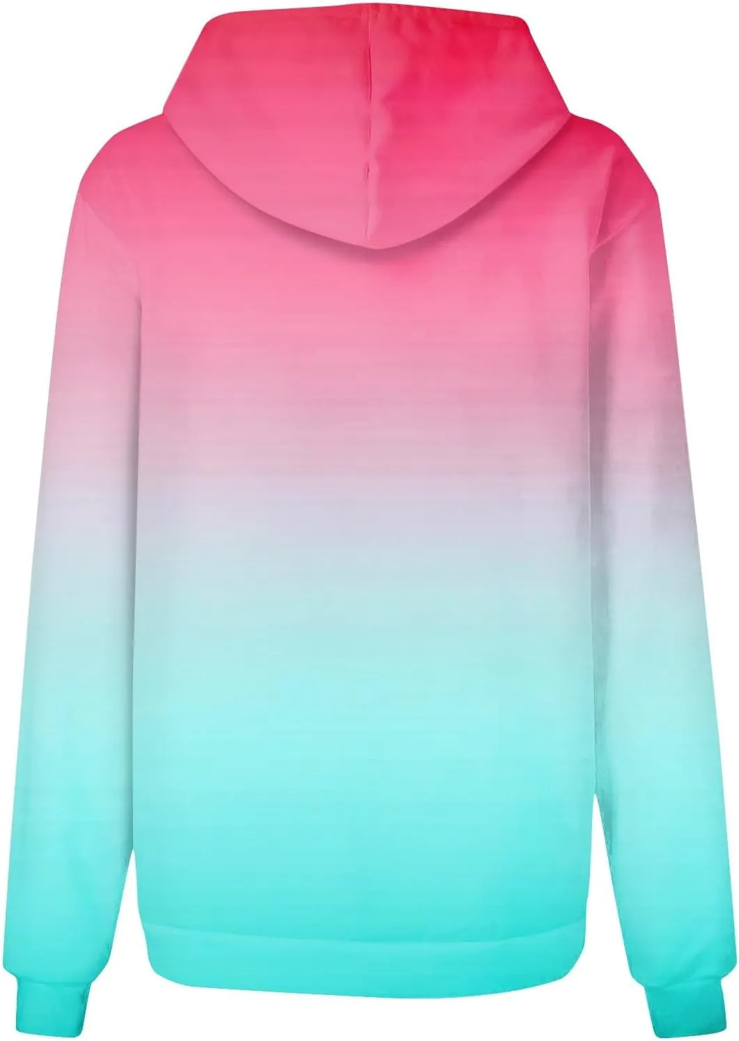 slqdgmryz Womens Oversized Hoodie Plus Size Tie Dye Preppy Swaetshirt with Pockets Comfort Cute Hoodies for Teen Girls
