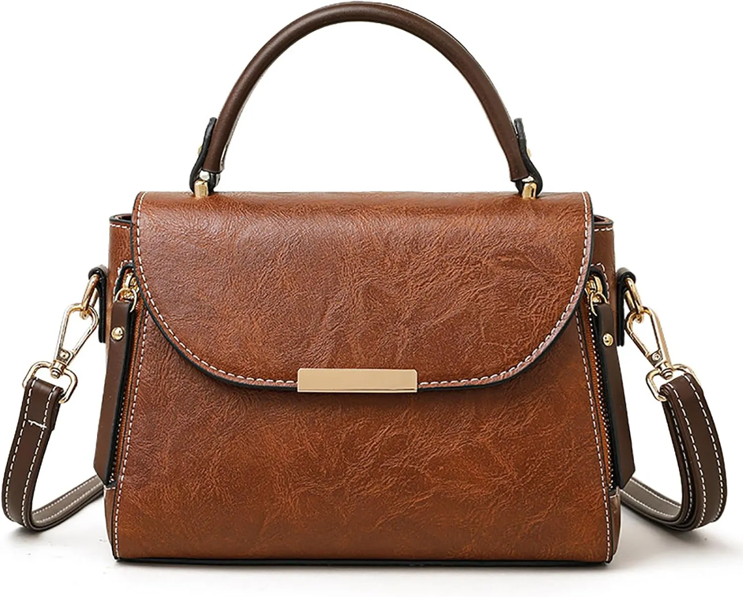 Small Satchel Purses for Women with Top Handle Women's Crossbody Shoulder Handbags