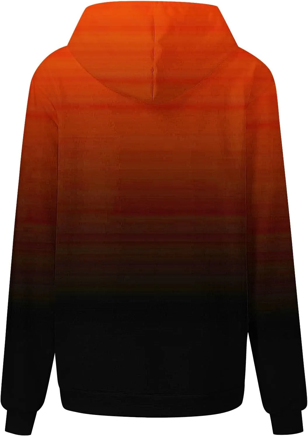 SMIDOW Oversized Hoodies For Women Trendy 2024 Gradient Plus Size Pullover Tops Teen Girls Fall Outfits Hooded Sweatshirt