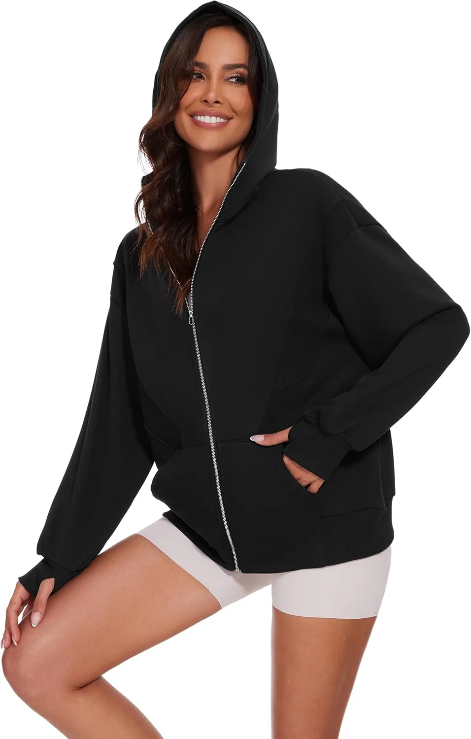 Taurus Womens Zip Up Hoodies Oversized Long Sleeve Sweatshirt Fall Y2K Hoodie Jacket with Pockets