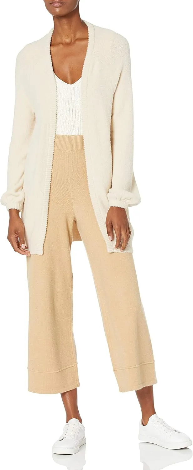 The Drop Women's Bernadette Pull-on Loose-fit Cropped Sweater Pant