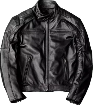 The Next Mens Cowhide Jacket Man Stand Collar Motorcycle Genuine Leather Jacket