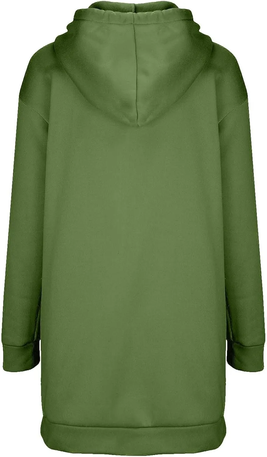 The Warmy Oversized Hoodie Dress for Women Casual Pullover Sweatshirt Long Sleeve with Kangaroo Pocket