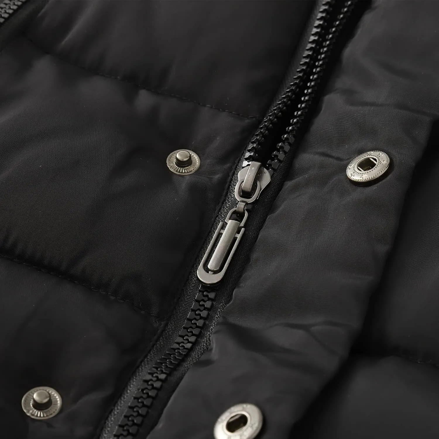 Toddler Coat with Thicken Fur Collar & Hoodie - Warm Winter Puffer Jacket