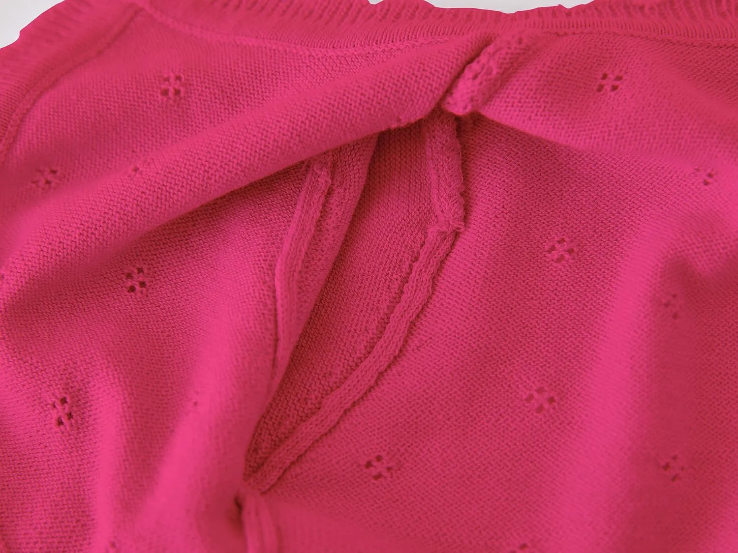 Toddler Girls Knit Cardigan Sweater Kids Bowknot Long Sleeve Dress Cover Up Size 12M-6T