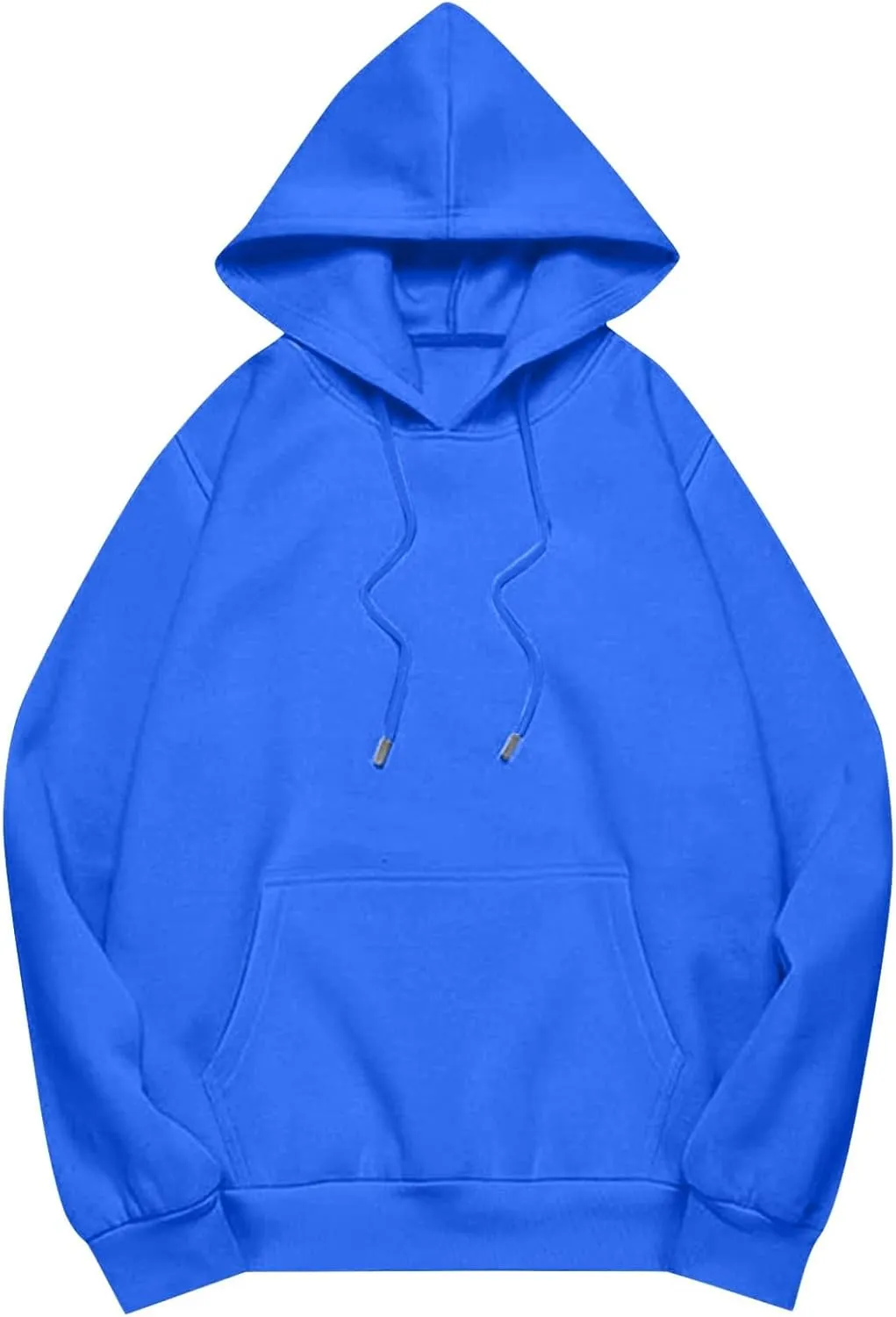 Women Oversized Hoodies Casual Long Sleeve Pullover Winter Plus Size Drop Shoulder Pocket Sweatshirts Trendy