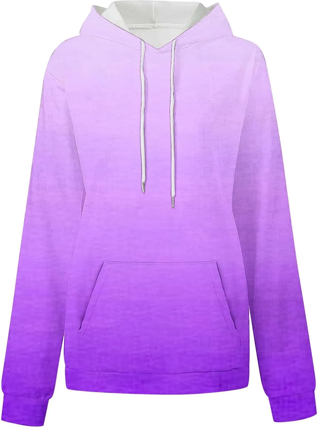 Women's 2025 Retro Tie Dye Drawstring Hoodies y2k Oversized Sweatshirts Drop Shoulder Long Sleeve Pullover Hoody Tops