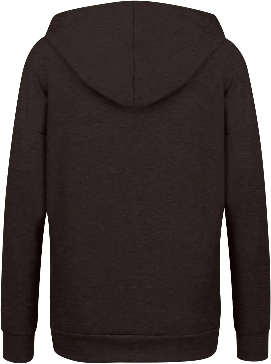 Womens Full Zip Hoodie Y2K Drop Shoulder Fleece Oversized Sweatshirt Baggy Lightweight Comfy Hooded Jackets w/Pockets