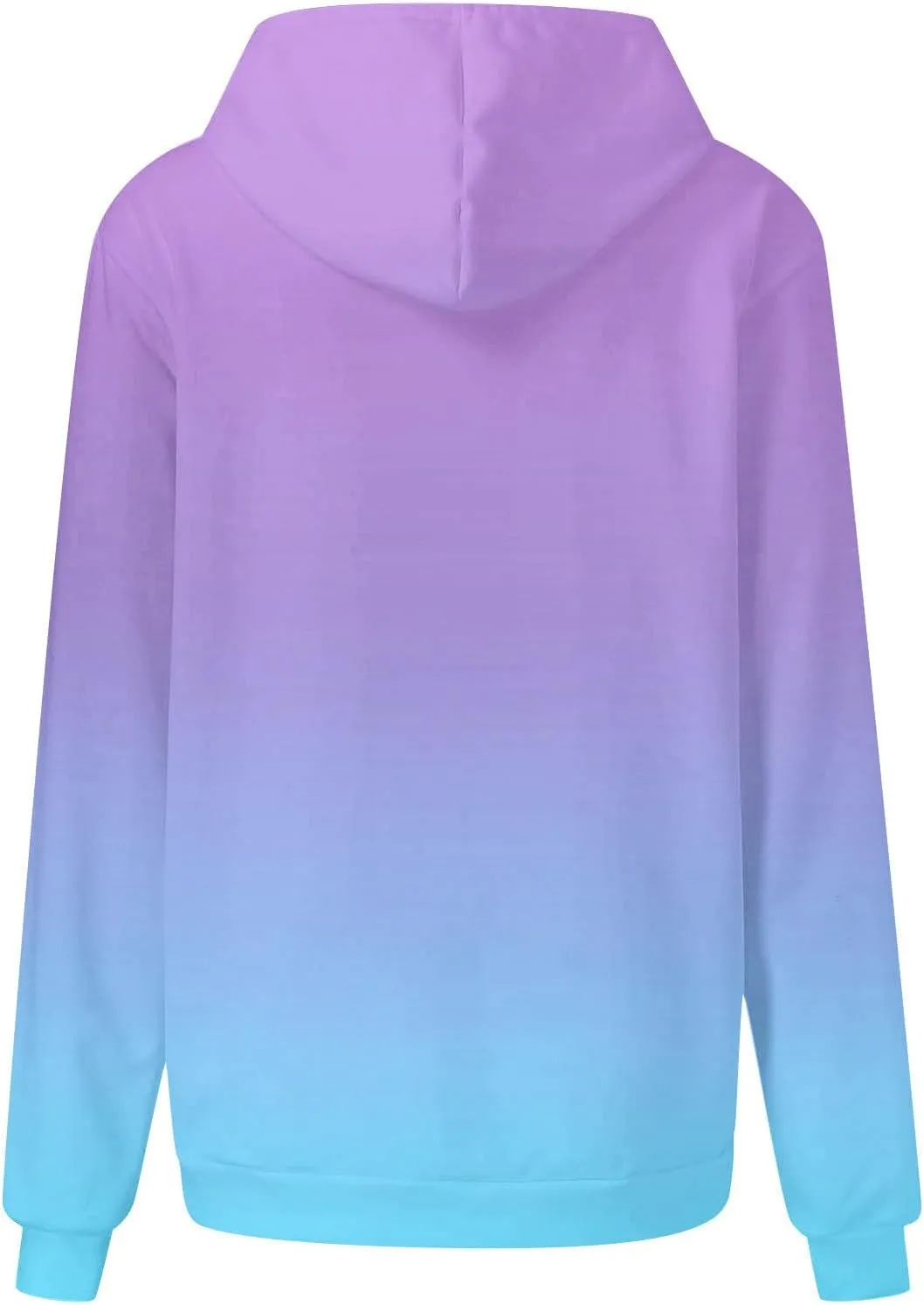 Womens Neon Print Oversized Hoodies 2024 Fall Fashion Drastring Long Sleeve Pullover Sweatshirt with Pocket