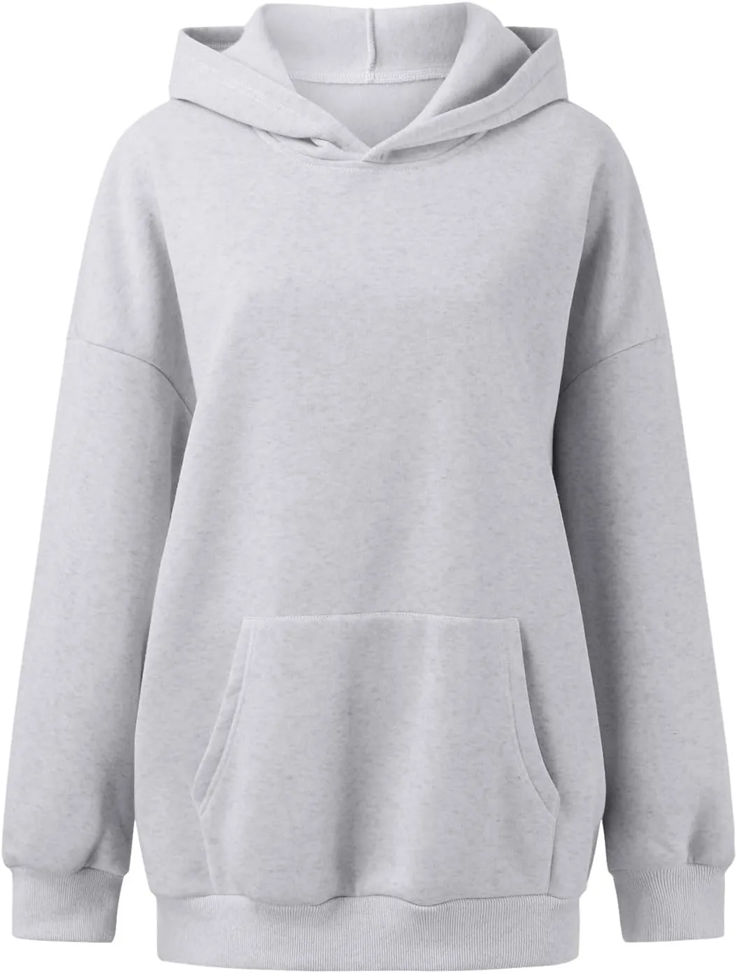 Womens Oversized Hoodies Fleece Sweatshirts Long Sleeve Pullover Sweaters Fall Outfits with Pocket