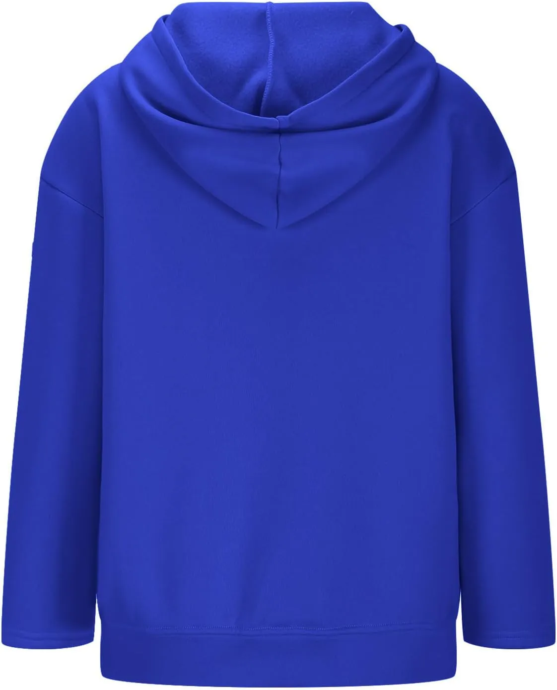 Women's Oversized Zipper V-Neck Hoodies,2024 Casual Fashion Long Sleeve Fleece Sweatshirts,Cute Winter Clothes