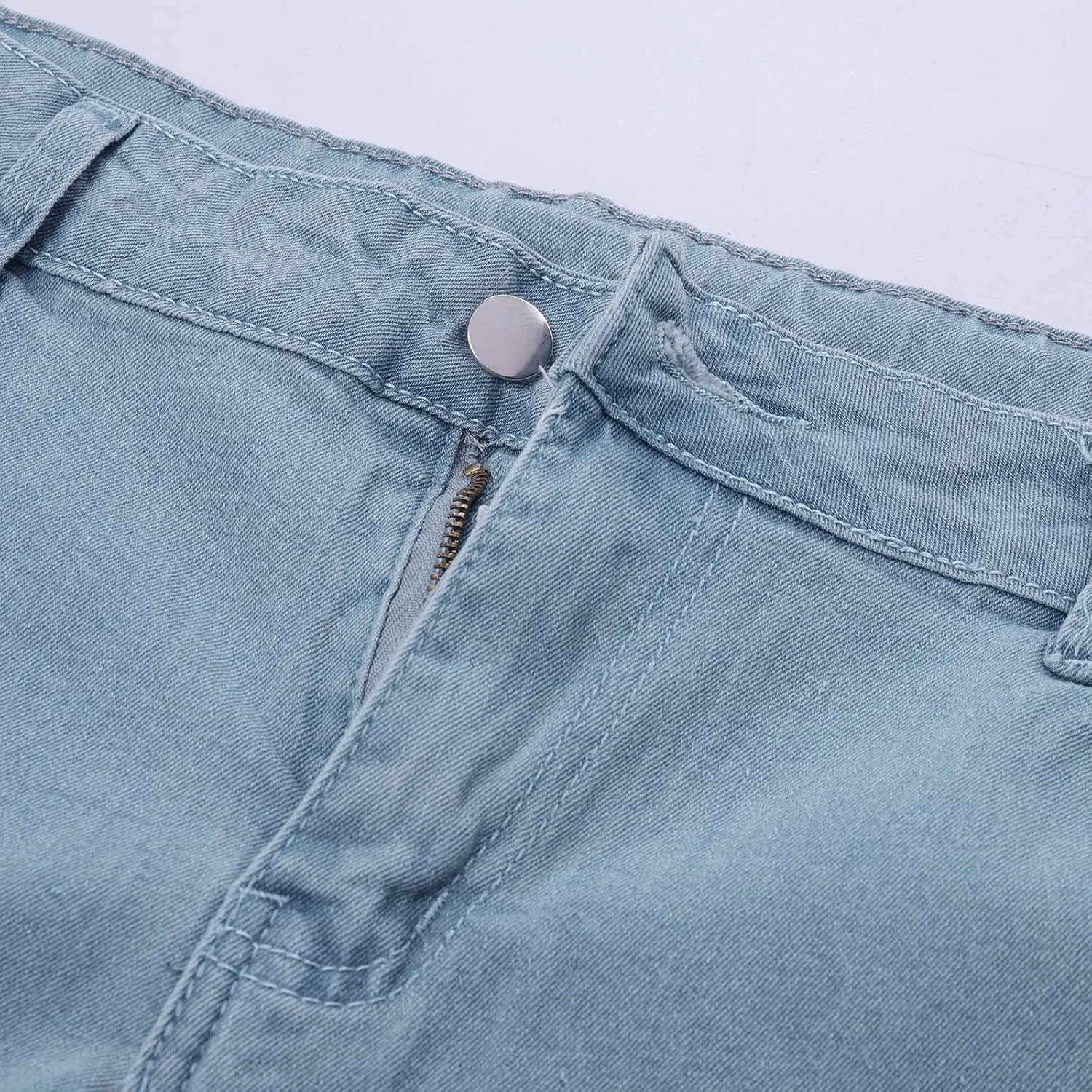 Women's Stretchy Skinny Jeans High Waisted Slim-Fit Butt Lifting Jeggings Sexy Comfy Plus Size Long Denim Pencil Pant