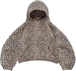 Women's Y2K Leopard Vintage Trendy Cheetah Print Hoodie Men's Oversize Pullover With Pocket