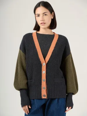 Wool Cotton Blend Nikko Cardigan