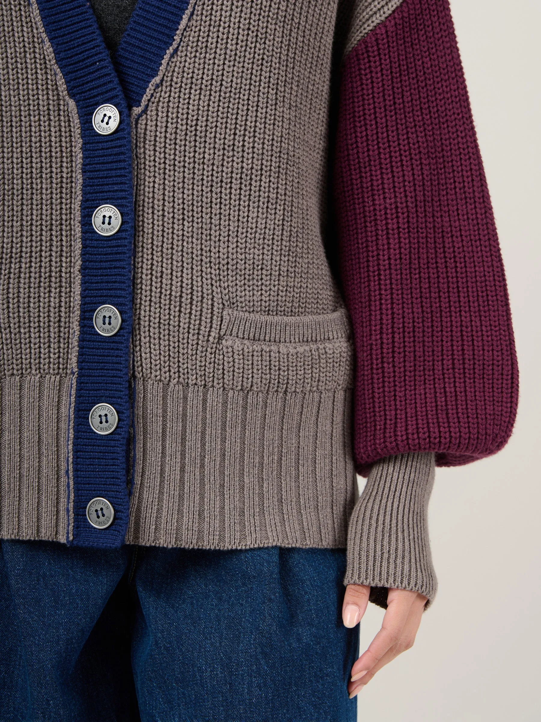 Wool Cotton Blend Nikko Cardigan