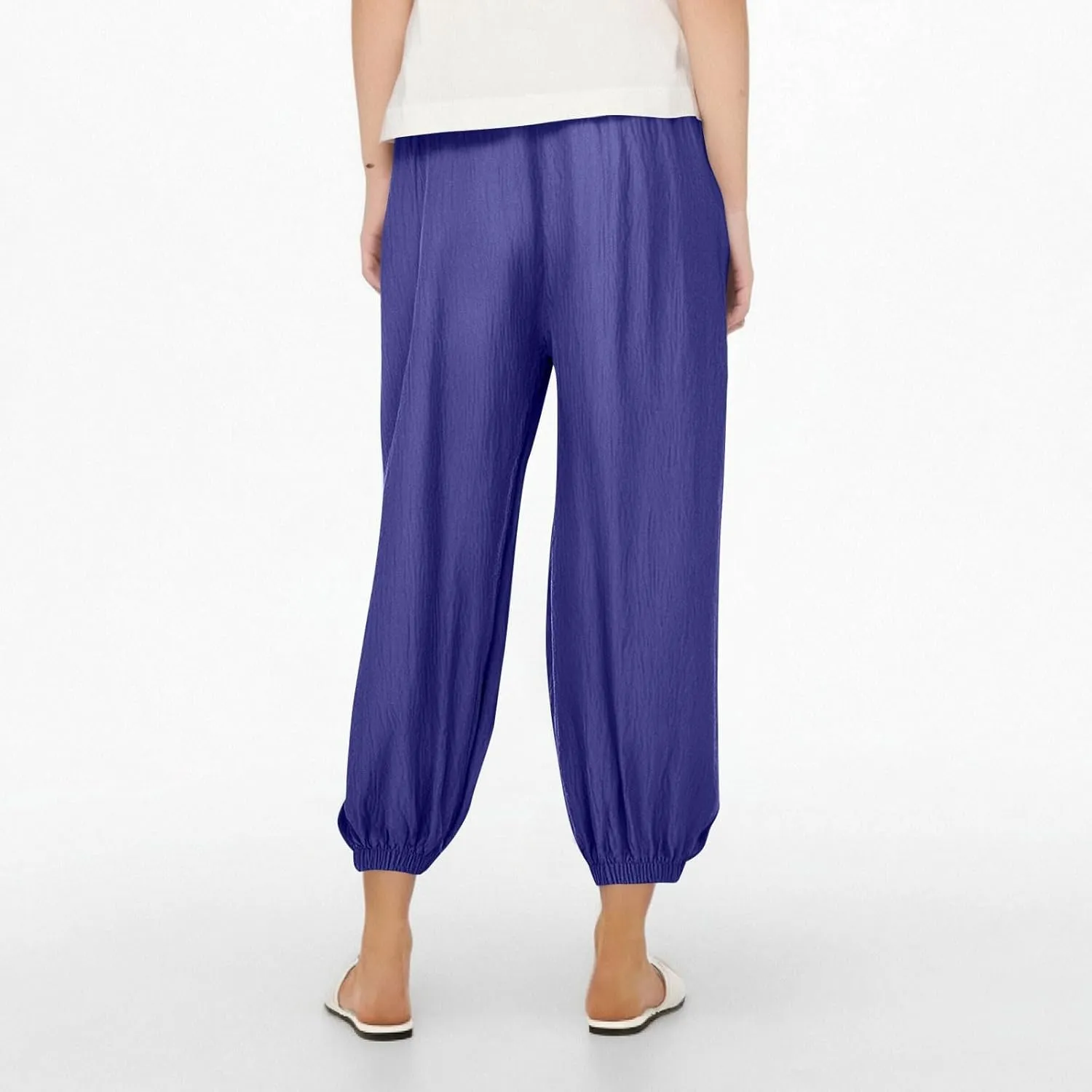 Yoga Pants for Women Lounge, Plus Size Pants for Curvy Women High Waisted Linen Wide Leg Business Casual Trousers
