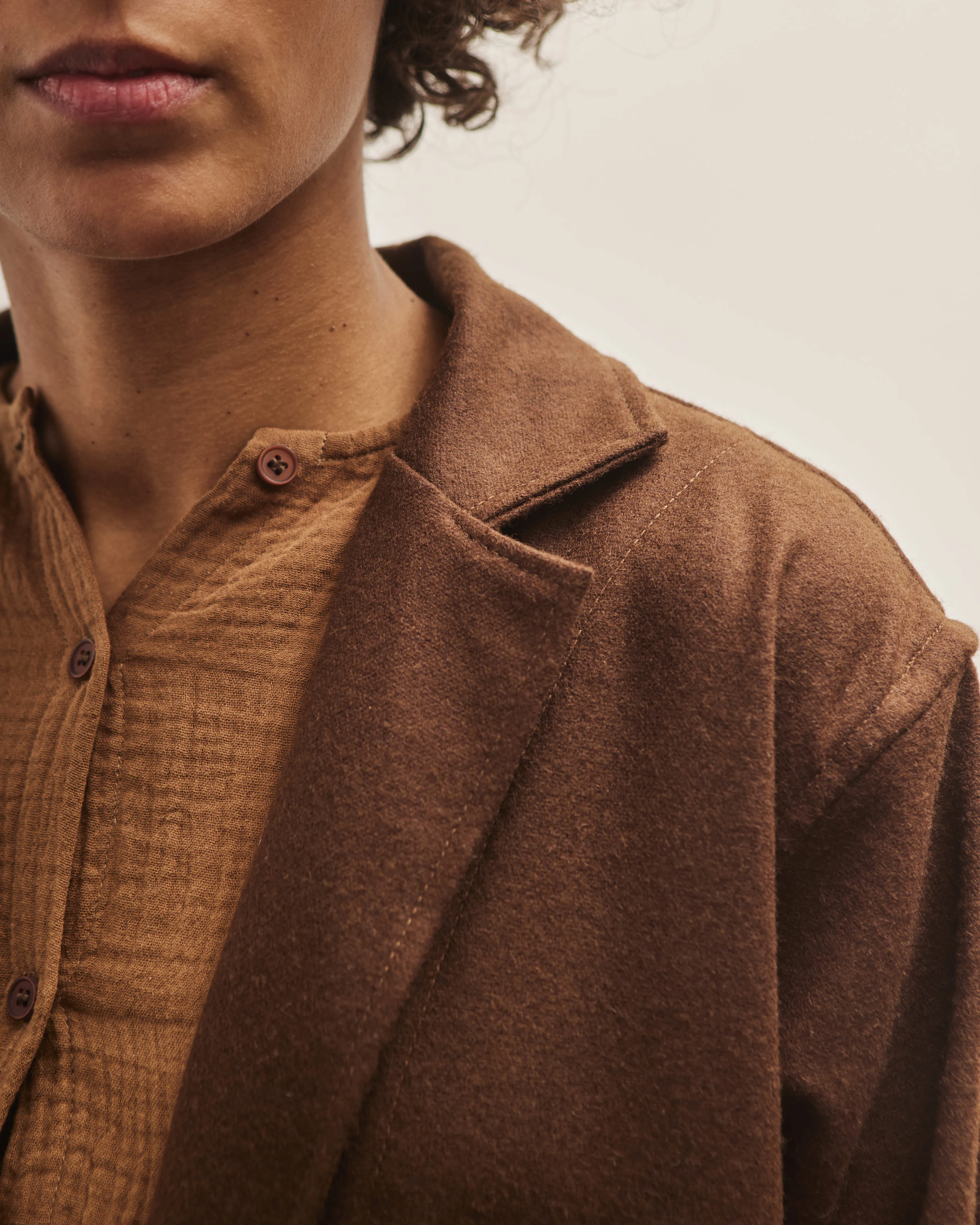 Zii Ropa Earl Coat, Cocoa