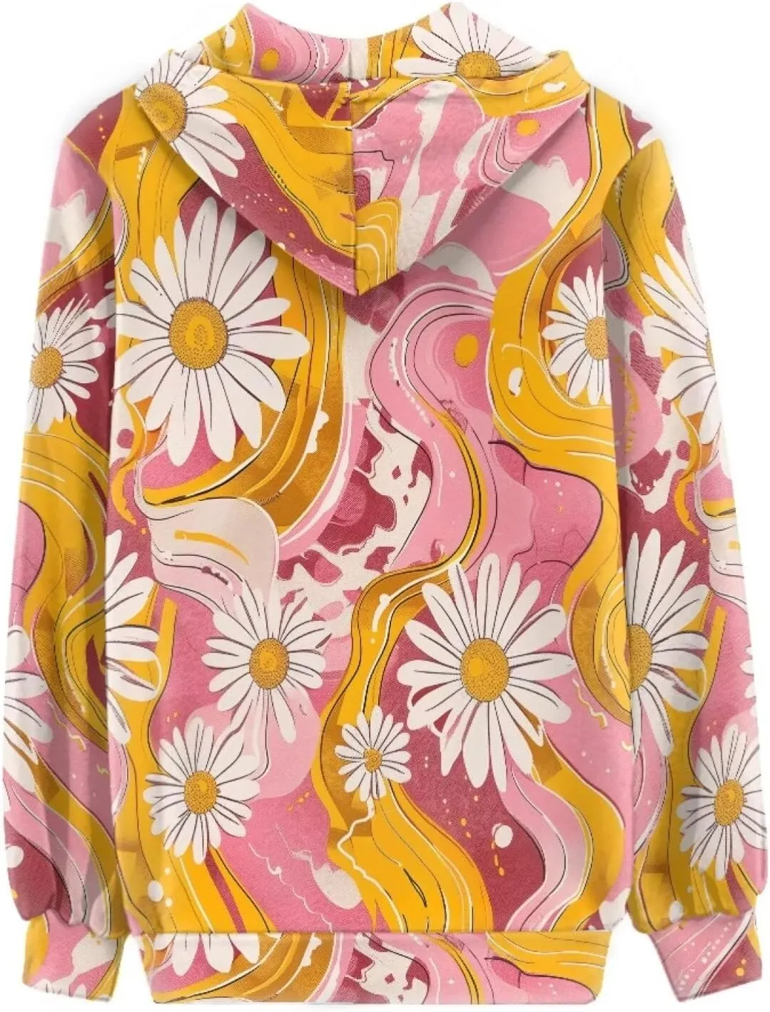 Zip Up Hoodies Women Oversize Hooded Sweatshirt with Pockets Long Sleeve Zipper Tops for Women Pullover Coat