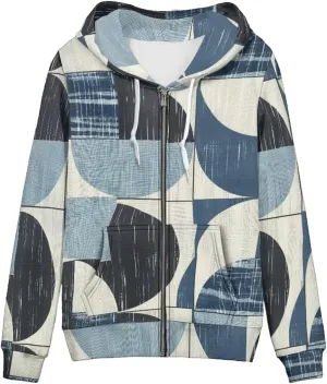 Zip Up Hoodies Women Oversize Hooded Sweatshirt with Pockets Long Sleeve Zipper Tops for Women Pullover Coat