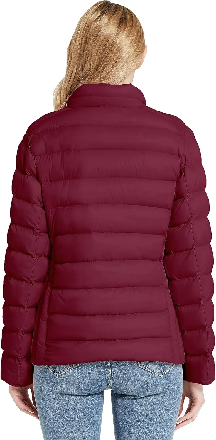 ZSHOW Women's Packable Puffer Jacket Windproof Lightweight Winter Coat